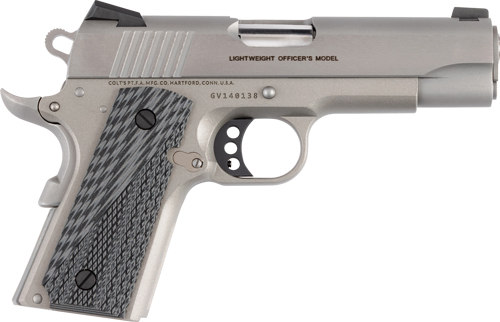 COLT LIGHTWEIGHT OFFICER 45ACP – 4.25″ 8-SH SS TWO TONE