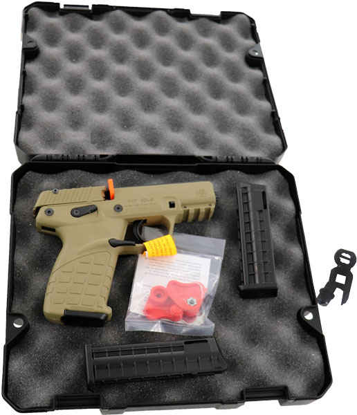 KEL-TEC P17 22LR TAN – 17-SHOT W/3 MAGAZINES