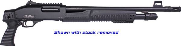 IVER JOHNSON PUMP 12GA 3″ 18″ – CYL BLUED QD PISTOL GRIP STOCK