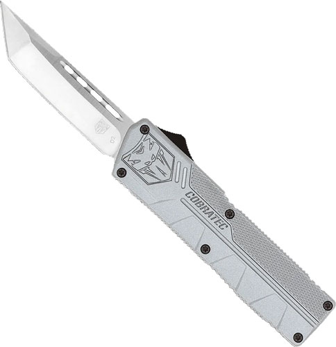 COBRATEC LIGHTWEIGHT OTF – GREY 3.25″ TANTO