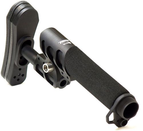 ODIN STOCK ZULU 2.0 W/PADDED – BUFFER TUBE BLACK FOR AR-15