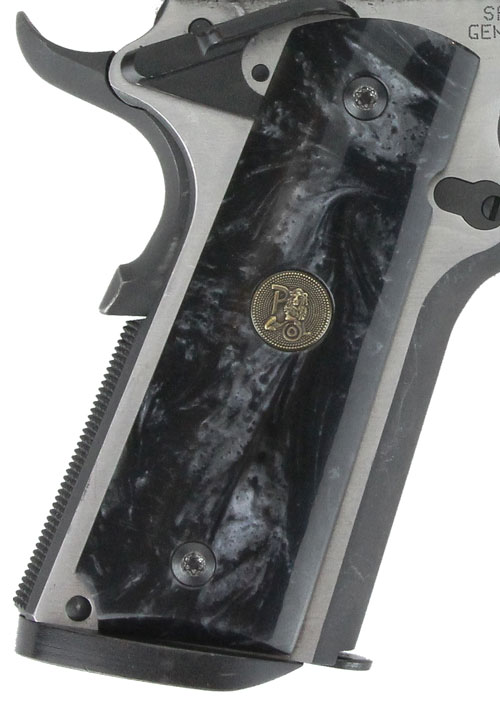 PACHMAYR GRIPS 1911 FULL SIZE – BLACK PEARL SMOOTH