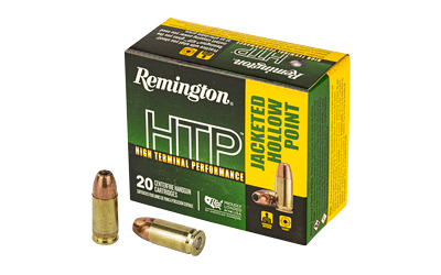 Remington High Terminal Performance, 9mm Luger, 147 Grain, Jacketed Hollow Point, 990 fps