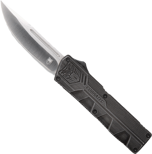COBRATEC LIGHTWEIGHT OTF – STONEWASH 3.25″ DROP POINT