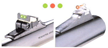 TRUGLO SIGHT SET REMINGTON – SLUG BARRELS RED/GREEN