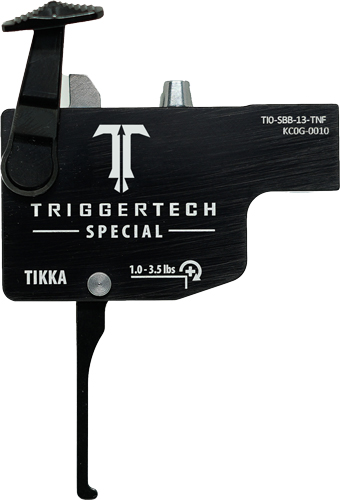 TRIGGERTECH TIKKA SINGLE STAGE – BLACK SPECIAL FLAT