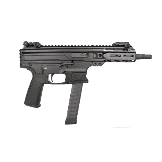 PANZER ARMS ARP 9 9MM PISTOL 6.5″ T.B W/ TRI LUG FU SIGHTS, MLOK RAIL, 15RD/33RD