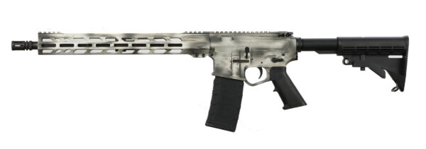 WISE ARMS WA-15B 5.56MM WHITE/GRY BW 16″