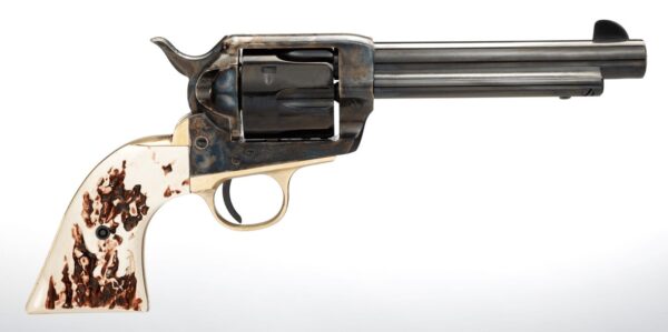 TAYLOR’S & COMPANY CATTLEMAN 45LC BL/STAG 5.5″