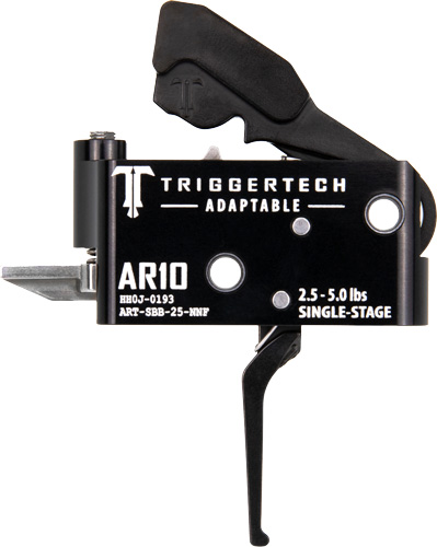 TRIGGERTECH AR10 SINGLE STAGE – ADAPTABLE STRAIGHT FLAT BLACK