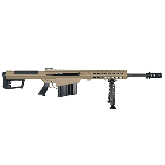 BARR M107A1 50BMG FDE 20 FLUTED BLK BBL