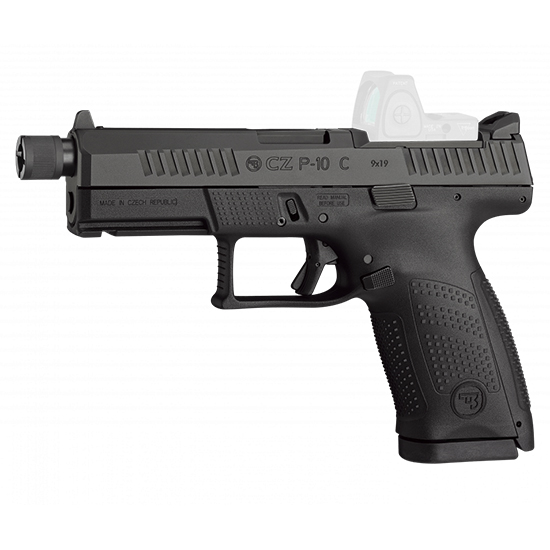 CZ P-10 C OR SR 9MM 4.6 TB RMR CO WITNESS 17RD