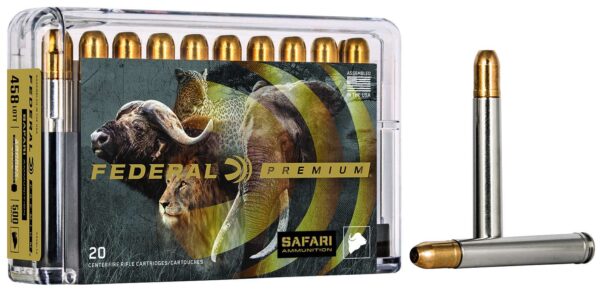 Federal Safari Trophy Bonded Sledgehammer Solid, 416 Rigby, 400 Grain, Trophy Bonded Sledgehammer Solid, 2370 fps