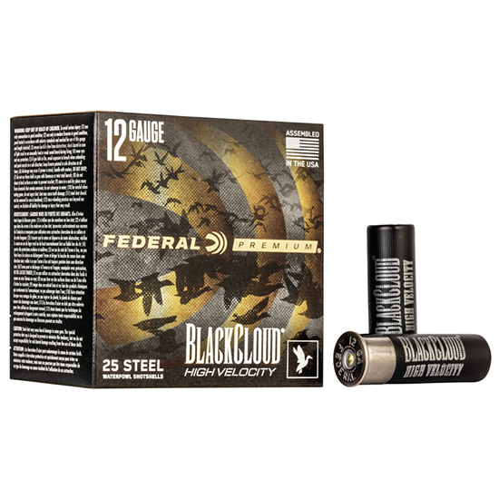 FED BLACK CLOUD HV 12GA 3 1-1/8OZ #2 25/10