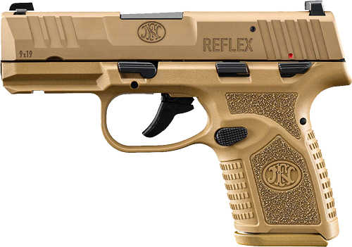 FN REFLEX 9MM LUGER – 2-10R MAGS FDE SAFETY