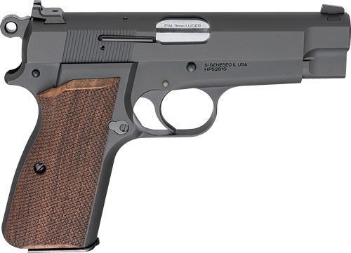 SPRINGFIELD SA-35 9MM 4″ 15RD – MATTE BLUED/WALNUT