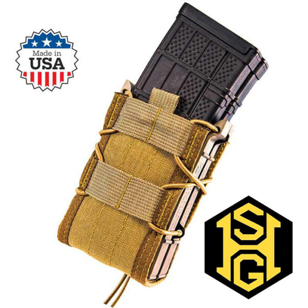 X2R Taco Magazine Pouch fits 2 AR-15 Magazines Coyote