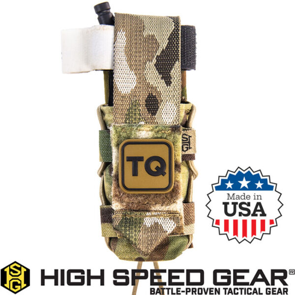 Tourniquet Taco Pouch with Molle Multicam