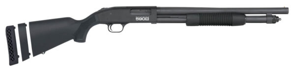 MOSS 590S 12GA 18.5 BLK OR THREADED 10RD