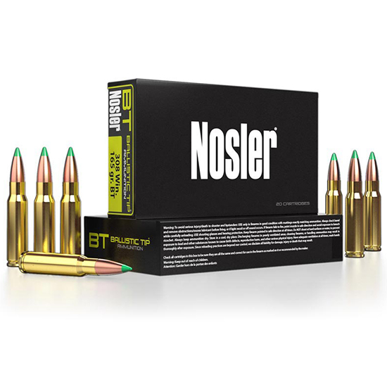Nosler 7mm Rem Mag 150gr Ballistic Tip Hunting Ammunition