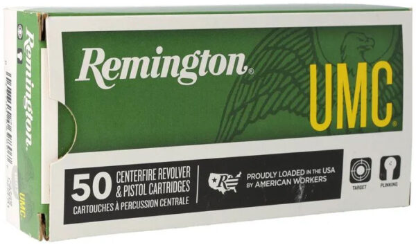 Remington UMC Handgun, 9mm Luger, 147 Grain, Full Metal Jacket, 990 fps