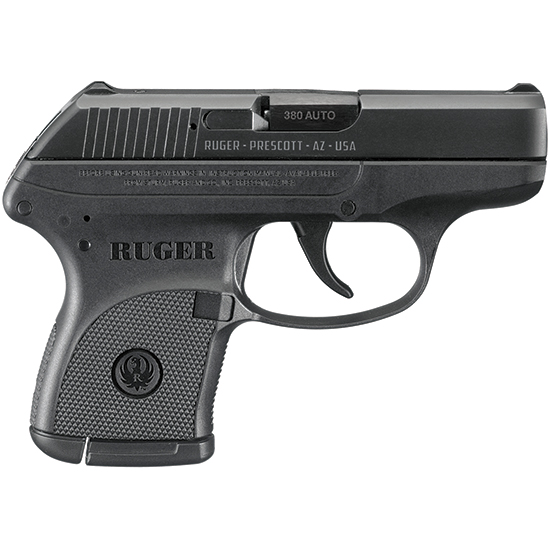 RUG LCP 380ACP 2.75 6RD BLUED BLK POLY