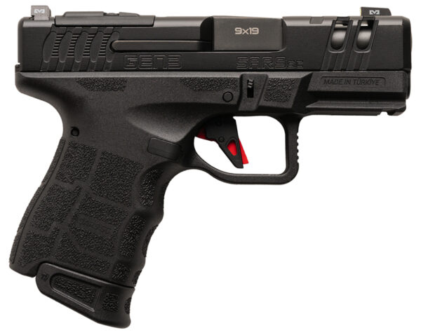 SAR SAR9 9MM SUBCOMPACT GEN3 BLK 15RD