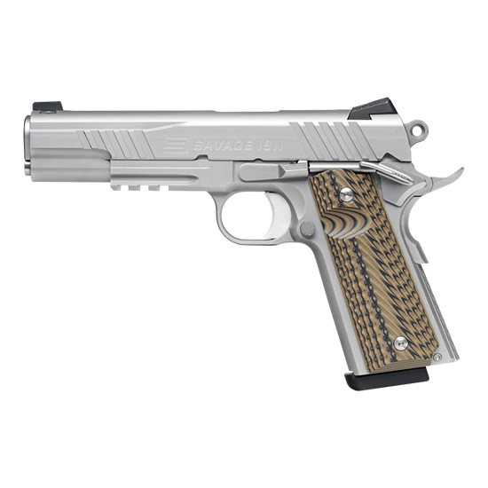 SAV 1911 GOV’T RAIL SS 45ACP 5 8RD