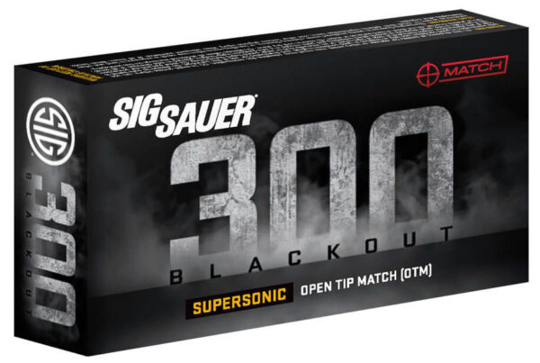 SIG AMMO 300BLK 125GR MATCH SUPERSONIC 20RD