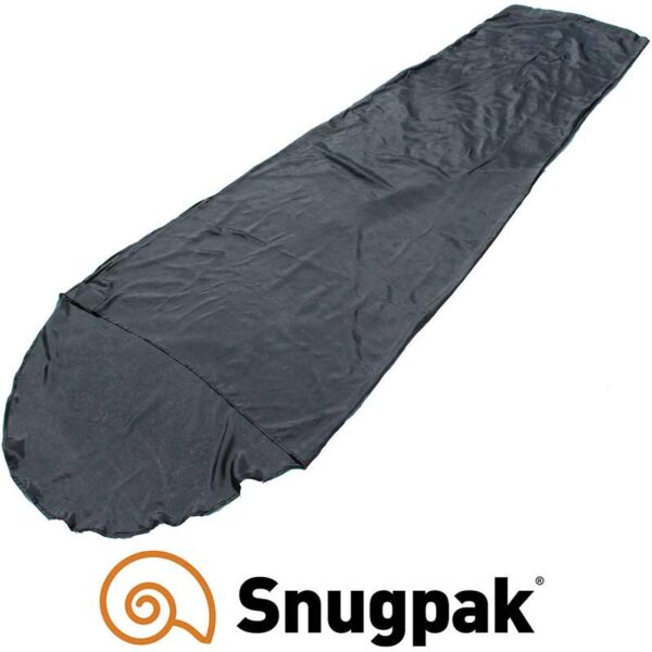 Silk Liner Black with Outer Dimensions 80×30 inches