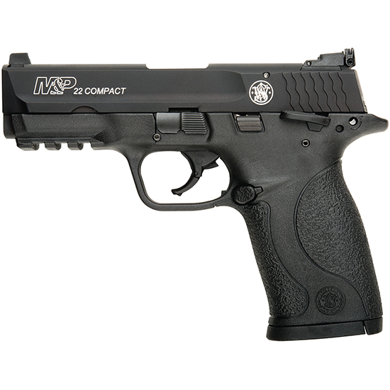 SW M&P22 COMPACT 22LR 3.6 TB TS AS BLK 10RD