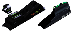 TRUGLO SIGHT SET MUZZLE-BRITE – UNIVERSAL W/GHOST RING & NOTCH