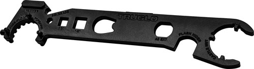 TRUGLO ARMORER’S WRENCH/MULTI – TOOL STEEL W/POWDER COAT
