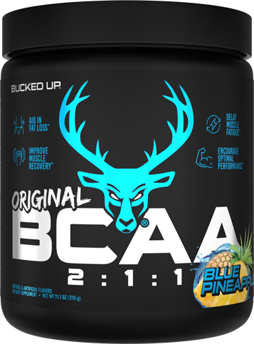 BUCKED UP POST-WORKOUT ORIGINL – BCAA BLUE PINEAPPLE 30SERVINGS