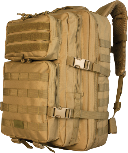 RED ROCK LARGE ASSAULT PACK – COYOTE W/ WEBBING