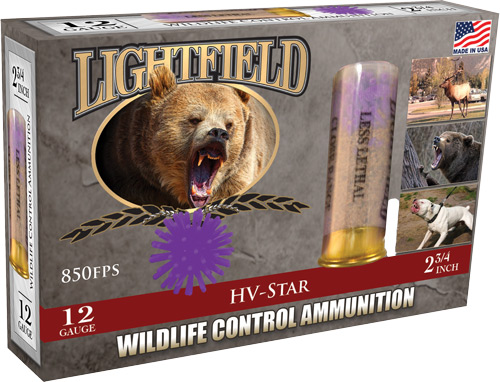 LIGHTFIELD 12GA 2.75″ LESS – LETHAL STAR 5RD 10BX/CS