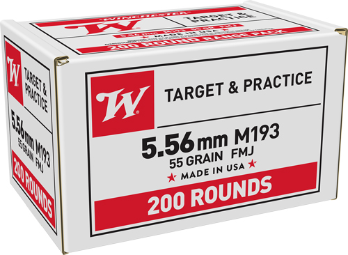 WINCHESTER USA 5.56X45 55GR – FMJ 800RD CASE LOT