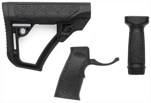 DANIEL DEF. AR15 FURNITURE KIT – BLACK MIL-SPEC