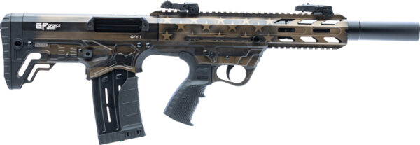 GFORCE ARMS GFY1 AR-12 12GA 3″ – 18.5″ 5RD BRONZE USA FLAG