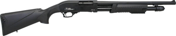 IVER JOHNSON PUMP 12GA 3″ 18″ – BLUED SYNTHETIC