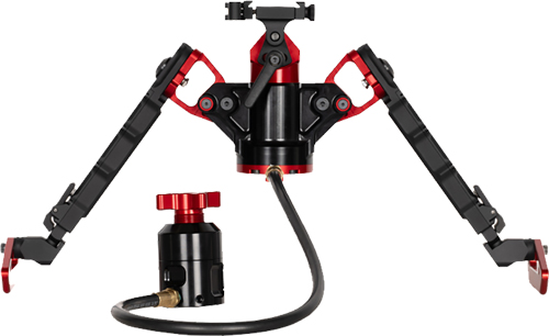 ACCU-TAC BIPOD HYB500 HYDRO – ARCA SPEC WITH REMOTE BLK/RED