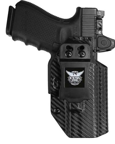 WE THE PEOPLE HOLSTER IWB RH - KYDEX FOR GLOCK 19/19X MOS CF