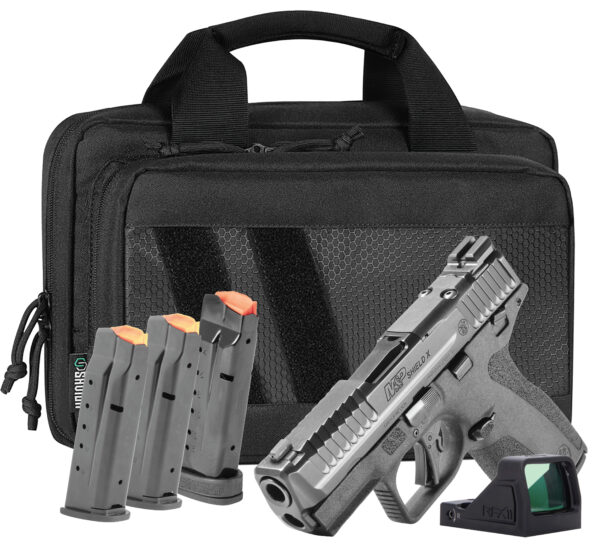 SW M&P SHIELD X 9MM 3.6 13/15RD SAVIOR BUNDLE