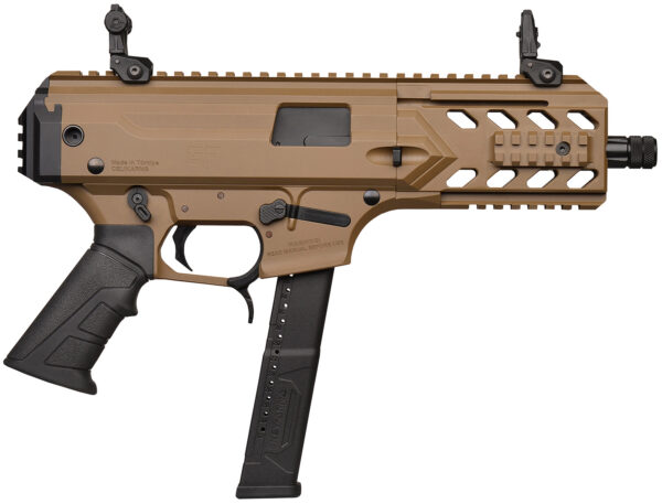 GFORCE ARMS BLADE PISTOL 9X19MM 6″ FDE