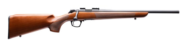 CVA CASCADE 22LR BL/WOOD 18″ TB