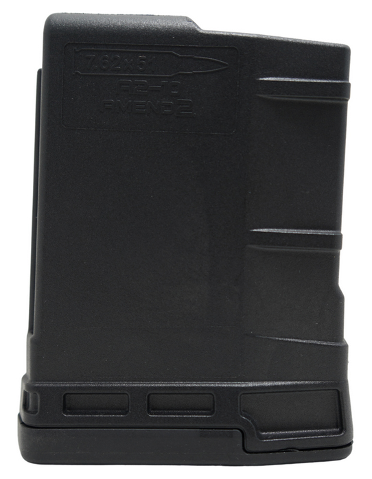 AMEND2 MAG SR-25 AR-10 7.62NATO 308WIN BLK 10RD
