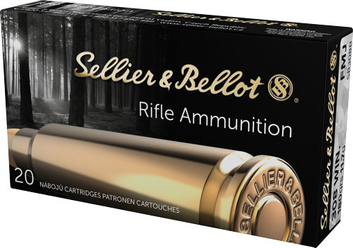 S&B 308 WIN 180GR FMJ – 20RD 25BX/CS