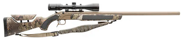 CVA ACCURA LR-X CERAKOTE FDE 50CAL 30 SCOPED