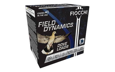 FIOCCHI D&Q 20GA 2.75″ #7.5 25/250
