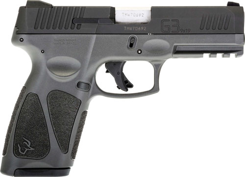 TAURUS G3 9MM 17-SHOT 3-DOT – ADJ. GREY/BLACK POLYMER